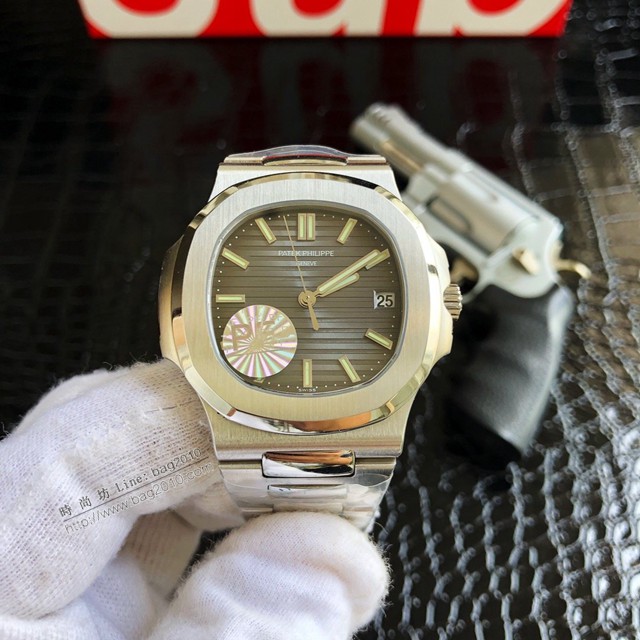 百達翡麗高端複刻男士腕表 PATEK PHILIPPE鋼表之王5711鸚鵡螺男士腕表  gjs1919
